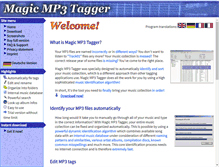 Tablet Screenshot of magic-tagger.com